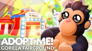 🦍The GORILLA FAIRGROUND Arrives Tomorrow! 🎪TWO WEEKS Of Gorilla Fun!🤡 Adopt Me! On Roblox!