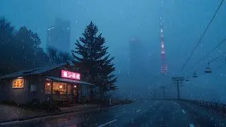 Midnight Rain Escape ☔ Lofi Beats to Relax, Study & Dream Away