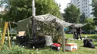 Валерий Сайгаков из Реутова сделал баню для бойцов СВО 30.05.23