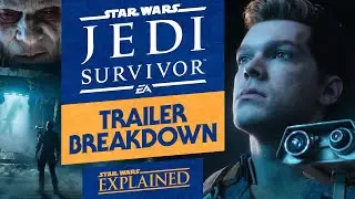 Star Wars Jedi: Survivor Teaser Trailer FULL BREAKDOWN