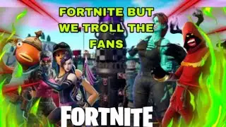 We trolled the fans by saying tifity destroyed my map (FORTNITE)