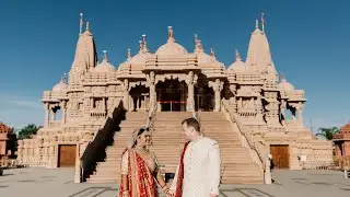 Wedding | Binita & Samuel | BAPS Shri Swaminarayan Mandir, Chino Hills, CA