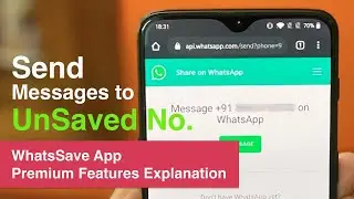 WhatsSave App - Premium Features Explanation | WhatsTool Tech