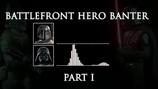 Star Wars Battlefront 2 Hero Banter | Boba Fett vs Darth Vader - Count Dooku vs General Grievous