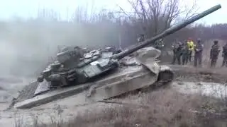 T-90 in dirt