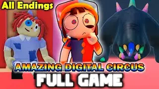 (Story) Amazing Digital Circus 🎇🎪 - (Full Walkthrough + All Endings) - Roblox