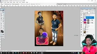 Photoshop Photo baground change In Photoshop 7.0 || Baground change photo editing ||