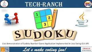 Live Demonstration of Sudoku Game develop in Java Swing GUI API | Java Game Project | 