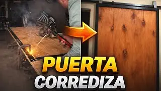 Cómo hacer una puerta corrediza