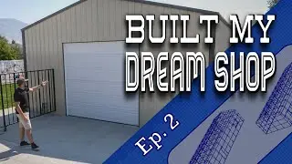 Building My VersaTube Shop - Shop Build Ep. 2