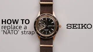 How to fit or replace a NATO strap