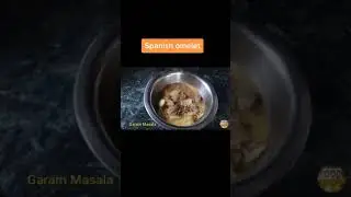 The food, Spanish Omlet in 2mins #food