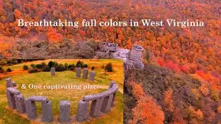 West Virginia Fall Colors in 4K Drone Video.