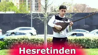 Hesretinden Remix - İntizam Kazımov Saz da super ifa ( Rəsmi Musiqi ) 4K