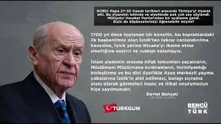 Türkgün asked, MHP Leader Devlet Bahçeli answered!