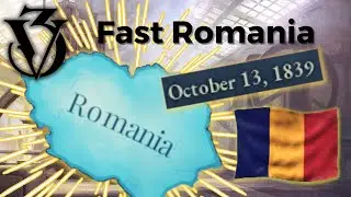 Victoria 3: Romania ACCELERATED Starting Steps!