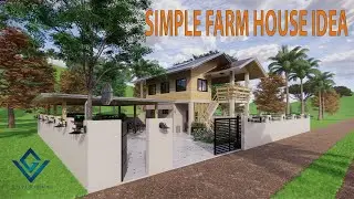Simple Farm House Design Idea I GV Envisions