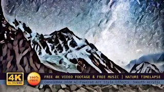 LIVING PICTURES #1 | FREE VIDEO FOOTAGE 4K & MUSIC | CorelDRAW 2020 AI-Powered Art Style Effects