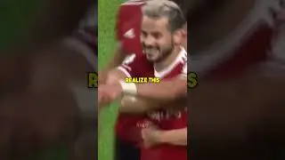 He celebrated like Ronaldo in front of him 😰