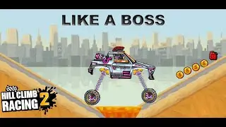 LIKE A BOSS #1 😱🔥EPIC AND LEGENDARY MOMENTS - Hill Climb Racing 2