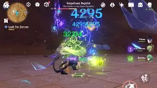 Beating Iniquitous Baptist under 1 minute | Genshin Impact