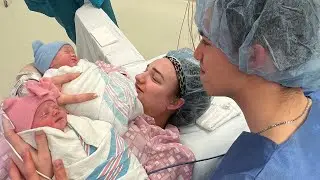 Our Twin Birth Vlog!!!