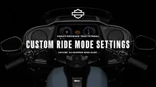 How to Change and Customize Ride Modes using Skyline OS | 2024 Harley-Davidson Road Glide