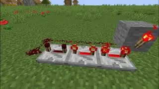 5 ways to close the Redstone Dust chain in Minecraft | 5 способов как замкнуть цепь в Майнкрафт
