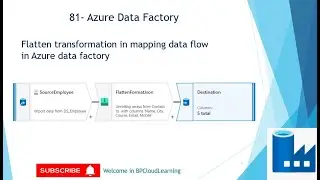 81- Flatten transformation in mapping data flow in Azure Data Factory in Hindi