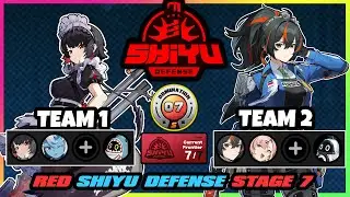 (S RANK) RED SHIYU DEFENSE STAGE 7 | ZENLESS ZONE ZERO