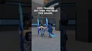 Teaming with your sister until we hear this audio in MM2..