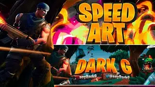 🔥Speed art header para Dark G🔥