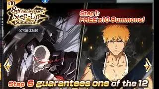 Bleach Brave Souls 8th Anniversary summons