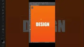 How to Create Sliced Text Effect in Adobe Photoshop | Photoshop Tutorial #shorts  #graphicdesign