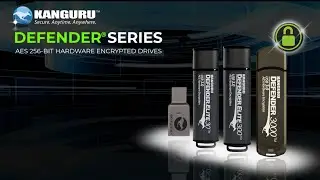 Kanguru Defender Encrypted Drives and KRMC 2024