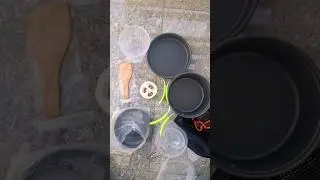 Unboxing of camping cooking set of 8 pic || camping accessories for outdoor 