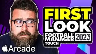 FOOTBALL MANAGER 2023 TOUCH on APPLE ARCADE | First Look & Review of FM23 Touch / FMT23