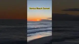 #venicebeach #sunset #california #venice #spring