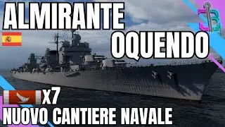 ALMIRANTE OQUENDO - Incrociatore pesante con la dispersione di un destroyer - World of Warships