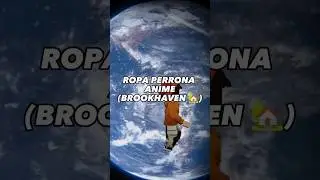 Ropa ANIME para HOMBRE #roblox #brookhaven
