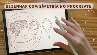 Como Desenhar com Simetria no Procreate