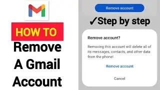 How To Remove a Google Account from Android Phone - Step by step
