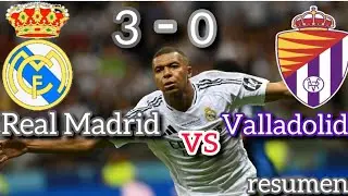 Real Madrid vs Valladolid resumen