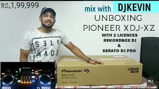 UNBOXING PIONNER XDJ-XZ / WITH REKORDBOX & SERATO DJ PRO LICENCE/ WITH 2 MIC OPTIONS (HINDI)
