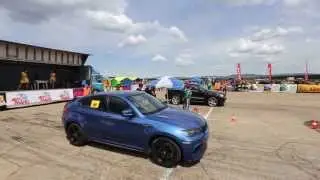 DragWay / BMW X6 M Vs. Jeep Grand Cherokee SRT8 / Гараж