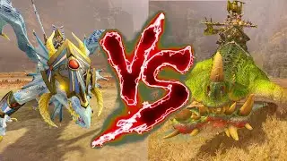 Imrik VS Tamurkhan the Maggot Lord. Total War Warhammer 3