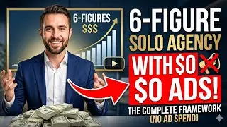 How This Founder Built a 6-Figure Solo Agency with $0 Ad Spend