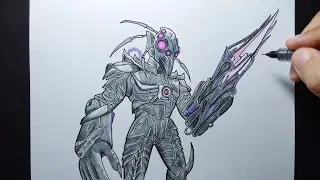 how to draw new counter titan in skibidi toilet multiverse 037 full