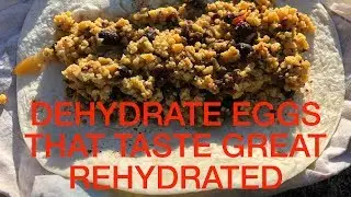 🥚Dehydrating Eggs that don't suck