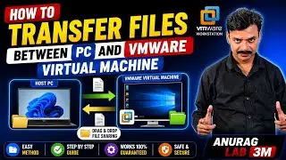 How to Transfer Files Between PC and VMware Virtual Machine